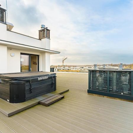 Apartamenty Lighthouse - Sauna & Fitness & Jacuzzi - Baltic Marina Residence كولوبرزيغ المظهر الخارجي الصورة